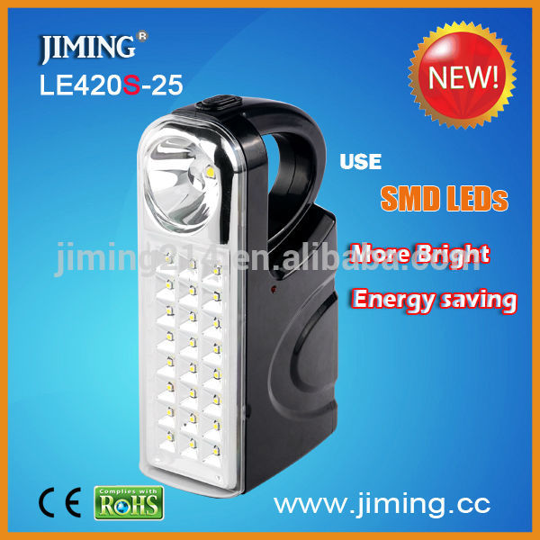 24+5LED Portable LED Emergency Light LE420 iemergencylight.com - JIMING China BEST Emergency Lighting Brand 160130059Z