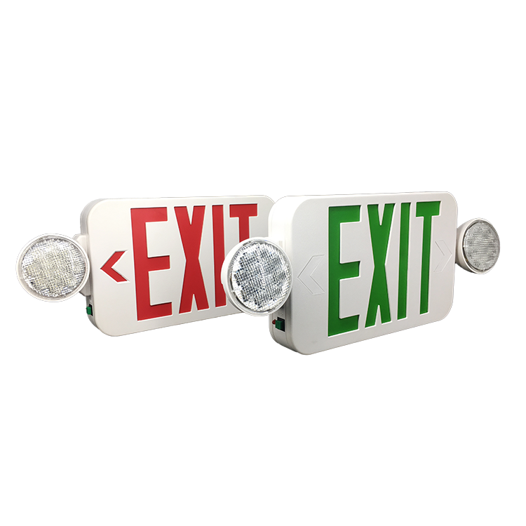 Double Sided Led Sign Board Safety Metal Battery Operated Acrylic Bayd Emergency Exit Light