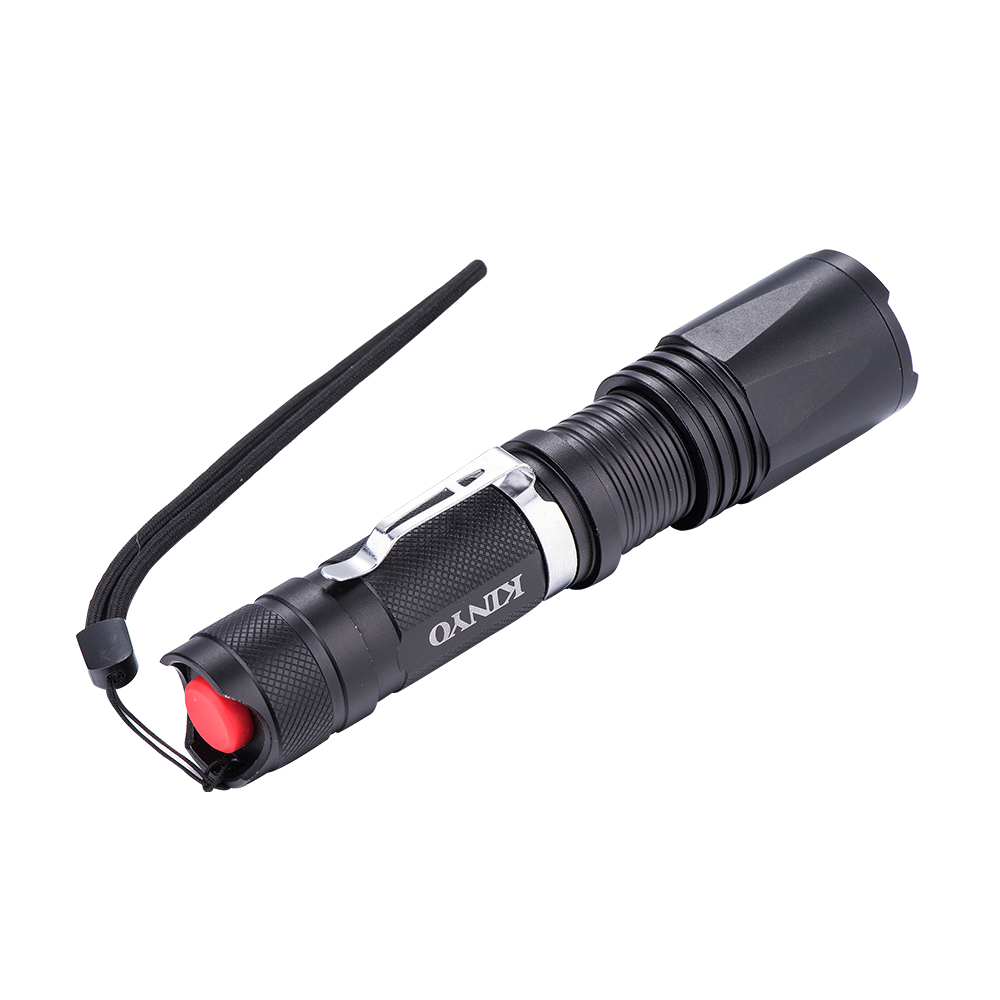 High Power Aluminium Zoomable 10W T6 SOS Flash Led Flashlight