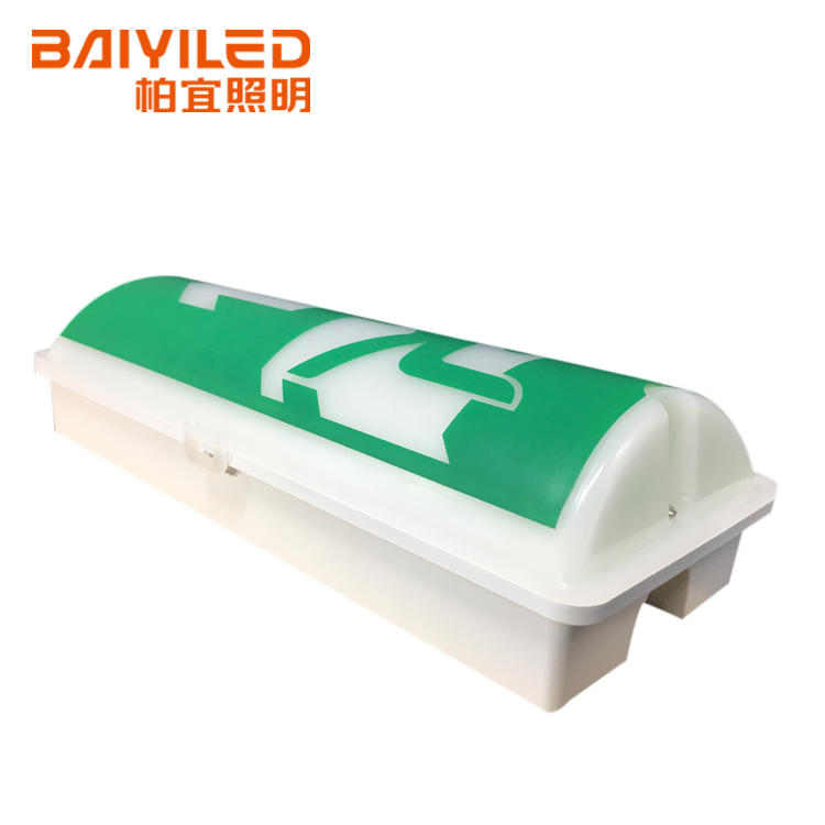 8w Emergency Lighting Combo Box Exit Sign Battery Life
