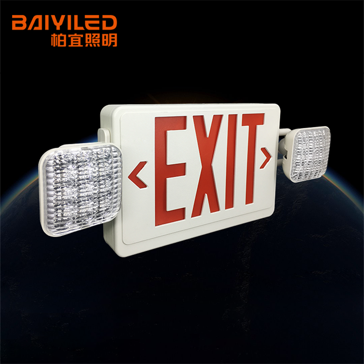 And Light On Highway Wholesale Emergency Recessed 3H 5W Exit Sign