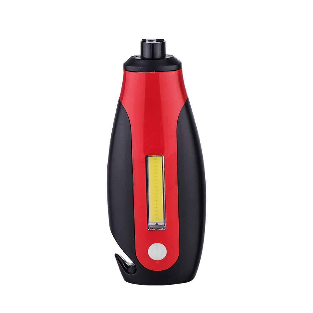 China Factory COB Multi-function Emergency Flashlight With Window Breaker