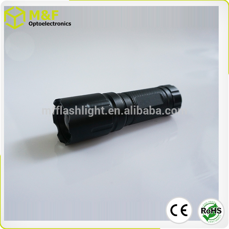 2019 New Product Aluminum Alloy 5W 4*AAA Battery Power Style Flashlight