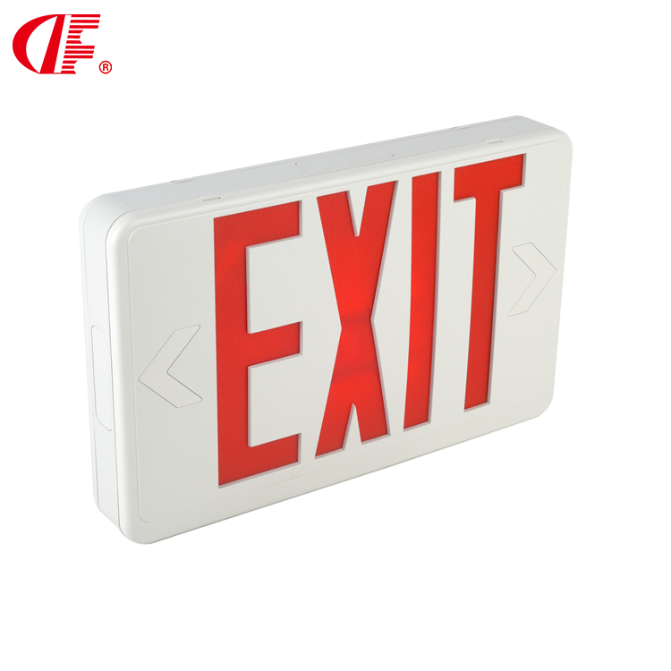 American standard exit light, 3W3 hour corridor evacuation light, American standard emergency light