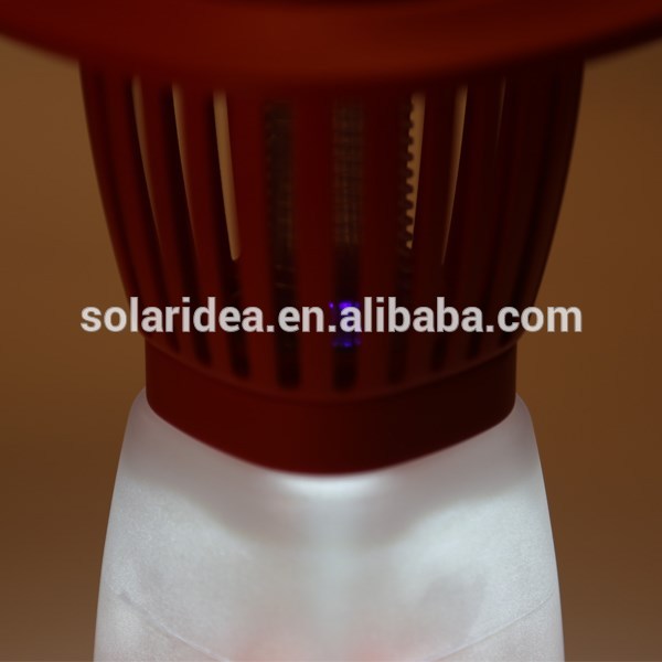 Solar idea china factory good price led lamp mosquito killer trap