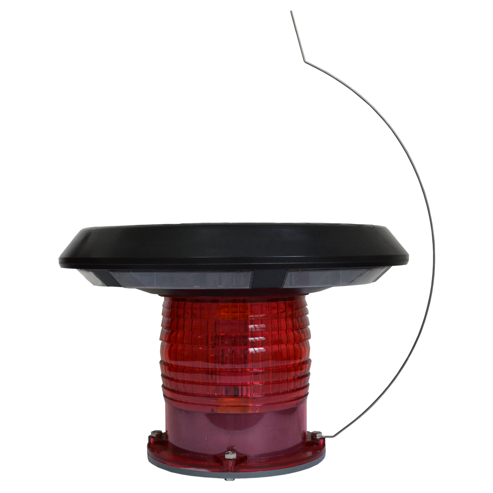 Solar Obstacle Light as Steady-burning L-810 or Flashing beacon L-864