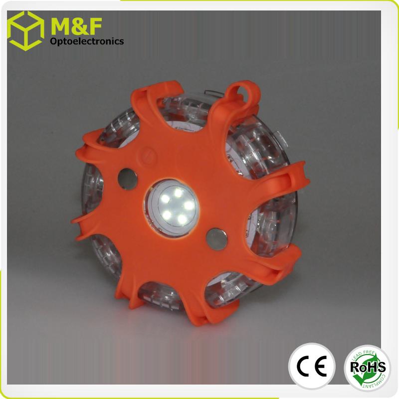 Portable Road Safety Flare 9-modes CR123 16leds Traffic Light Manufacturers