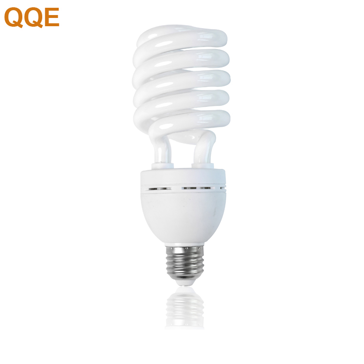 China manufacture factory sale directly e27 b22 triphosphor powder 5w 105w cfl spiral energy saving lamp
