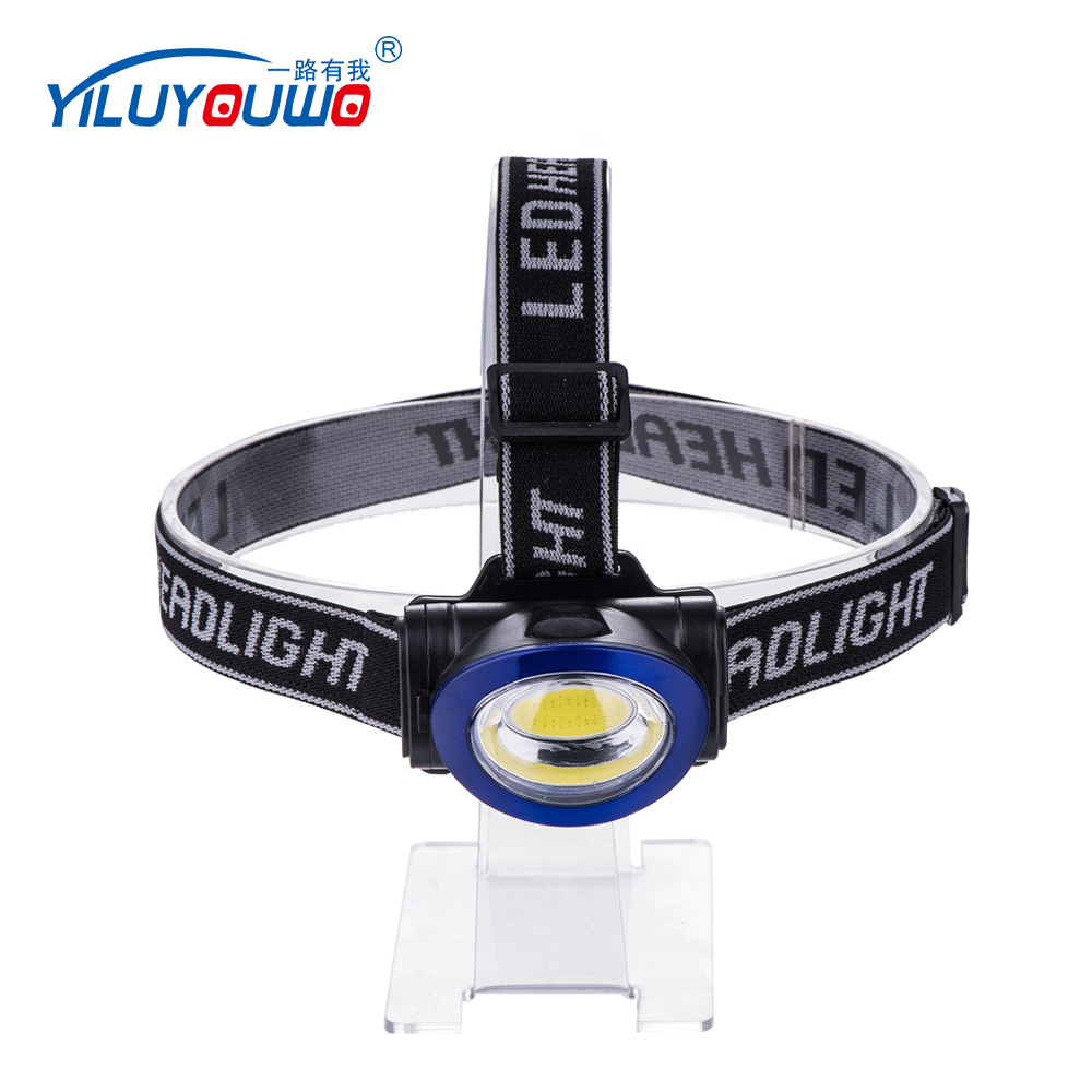 Hot China Suppliers Promotional Product Gift High Power Battery Powered COB LED Headlamp For Night Fishing And Hiking