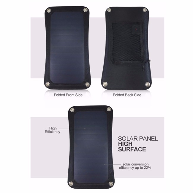 China manufacturer wholesale foldable waterproof 12v battery mobile solar charger