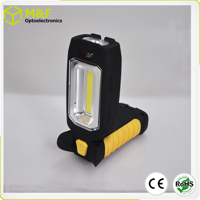 3W COB LED Work Light Hidden Hook With Two PCS Strong Magnet