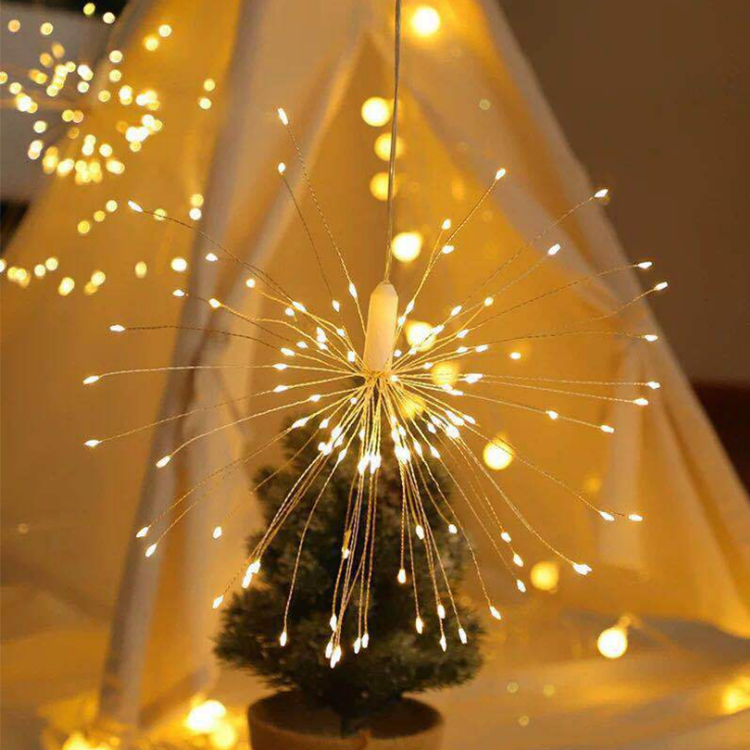 Large Outdoor Ball Lantern Star Led Warm White Christmas Light