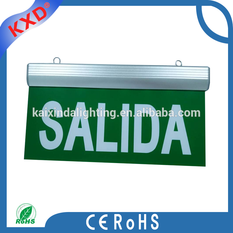 KXD2558 CE certificate led fire exit sign