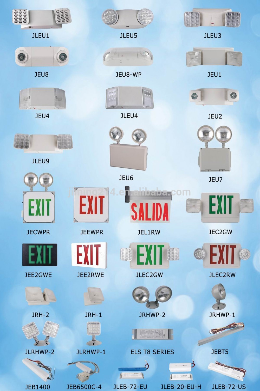 LE294: cULus Listed Twin Head Emergency Light -China TOP 1 Emergency Light Manufacturer Since 1967 311D