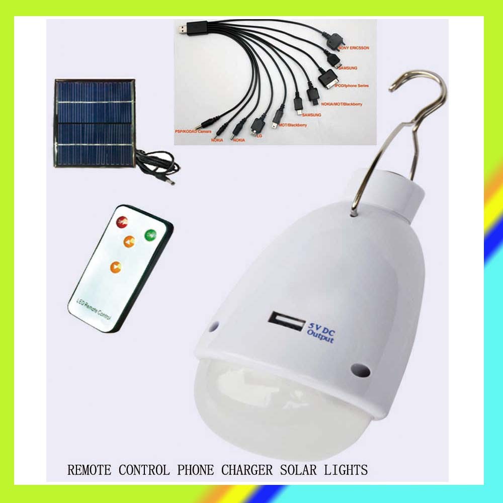 LED Solar Home Lighting System (Portable Light Source, High Brightness, Long Life Time)