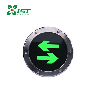 LST model 140H stainless steel led rechargeable emergency sign light underground  floor lamp