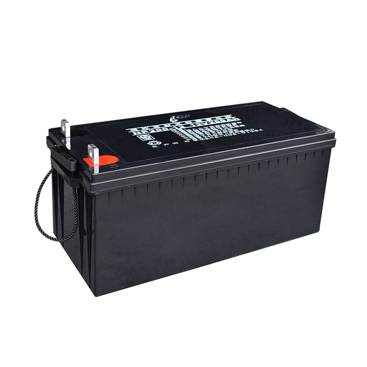 Gel type inverter battery 200ah rechargeable solar panel battery