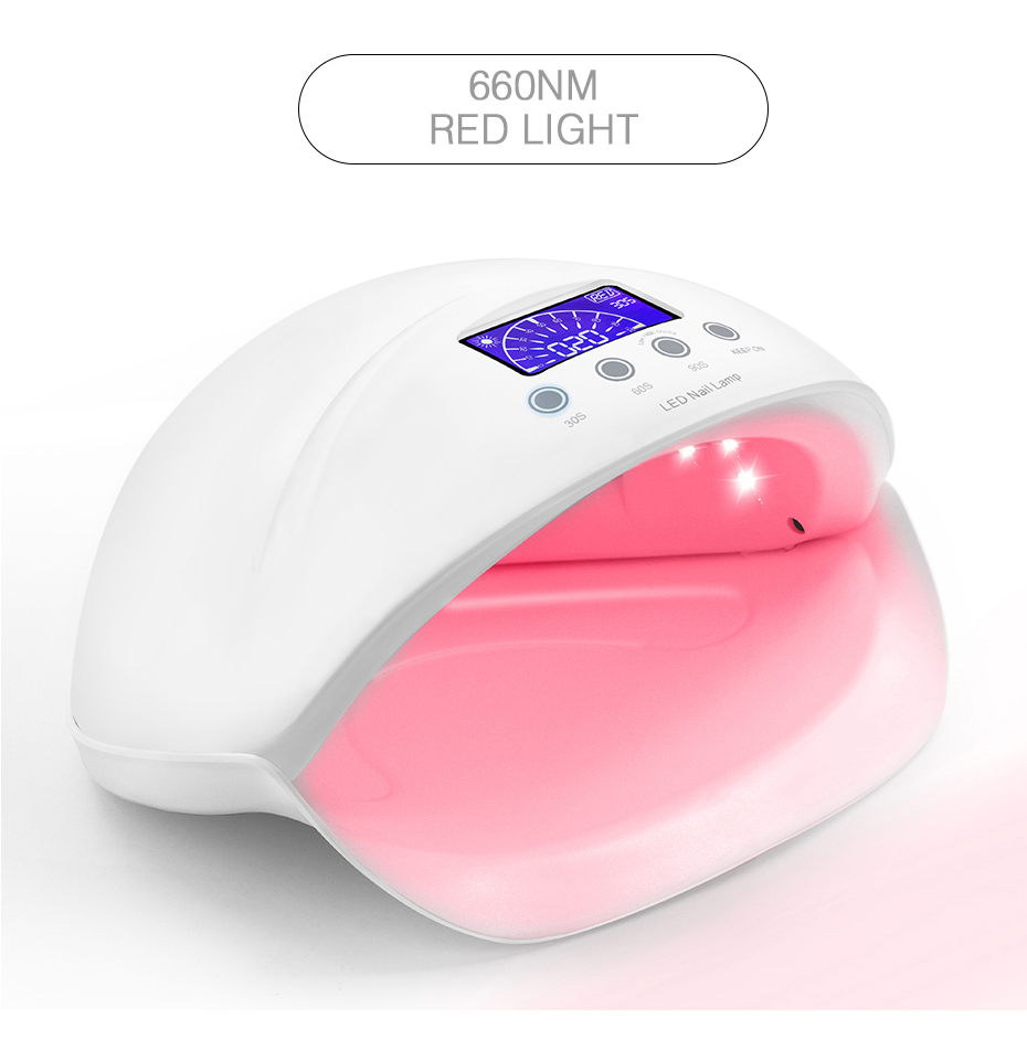 2019 electric rechargeable cosmetic manicure  nail desk lamp 50w uv led gel polish