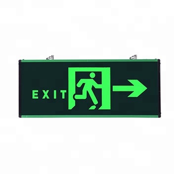 LST model 100G hot sale cheap price ceiling led rechargeable emergency exit sign board