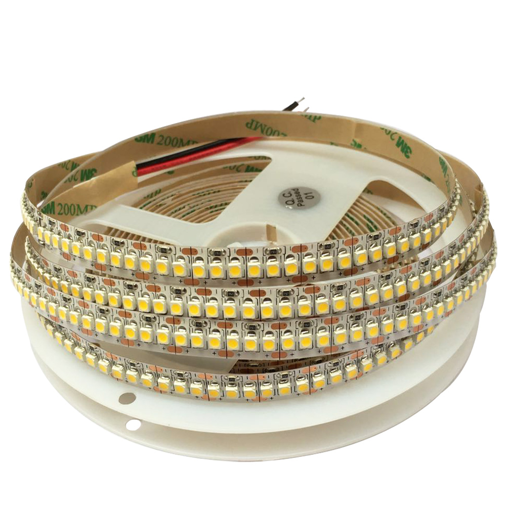 High Lumens 2835 10MM Width 240LED Led strip SMD2835 Led Light Stripe ip67 waterproof 12v 24v 3528 3014 leds strip