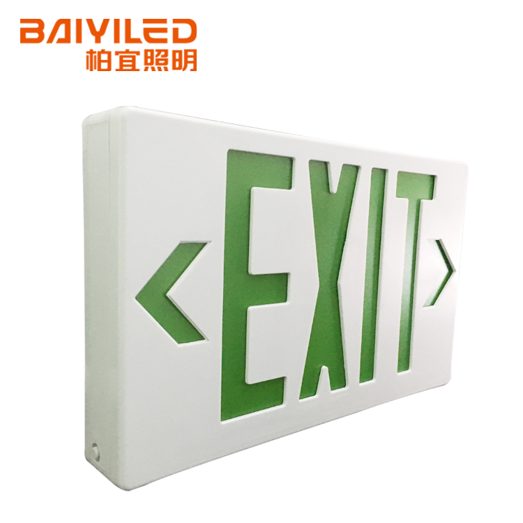 Led Symbol Electrical Emergency Exit Light With Ce And Roh