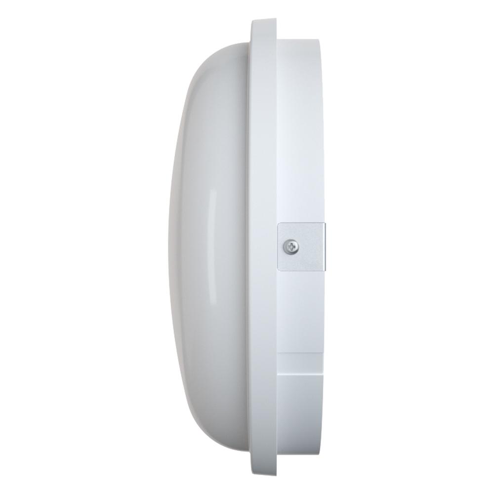 15W LED BULKHEAD LIGHT IP65 OUTDOOR GARDEN WALL CEILING ROUND WHITE