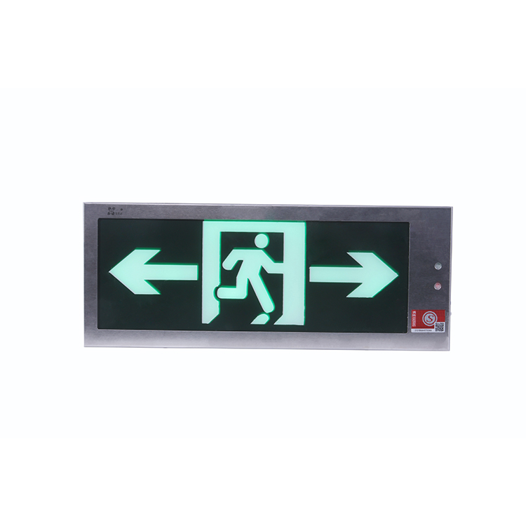 2018 Hot sale emergency exit sign board with arrow