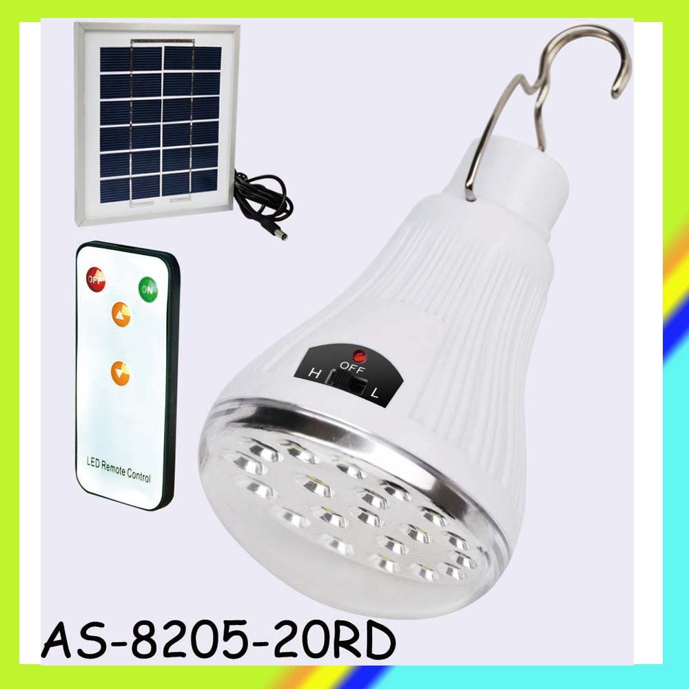 Solar Lighting System for Indoor (Multiple Functions, Many Charge Modes, Remote Control)