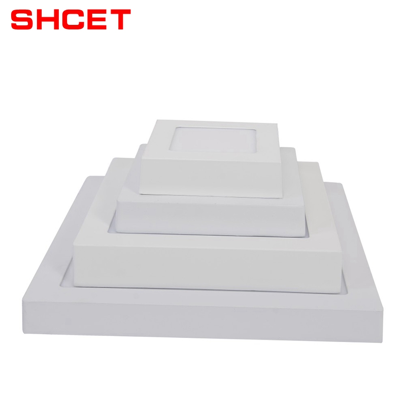 cheap office round square surface led ceiling panel light