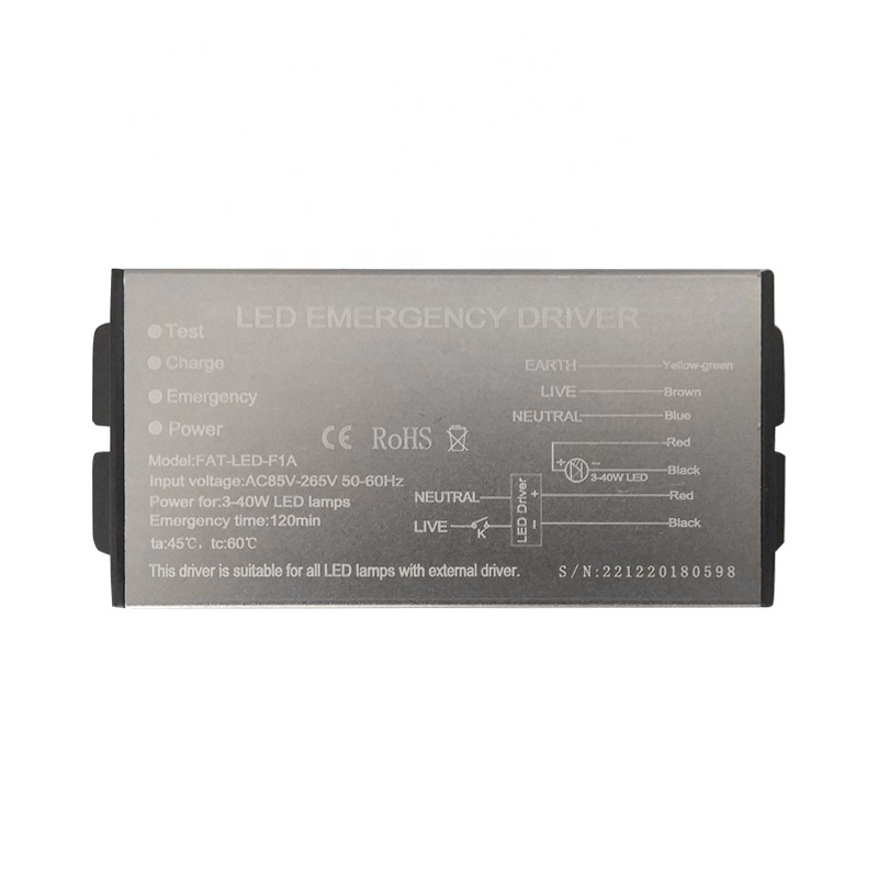 Build-in Battery Emergency LED Lighting Driver | Automatic Emergency Device Kit