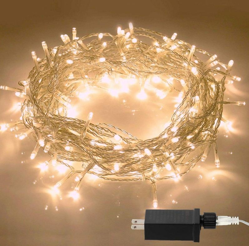 Electric Powered 10M 100led IP65 Waterproof Copper Wire String Lights