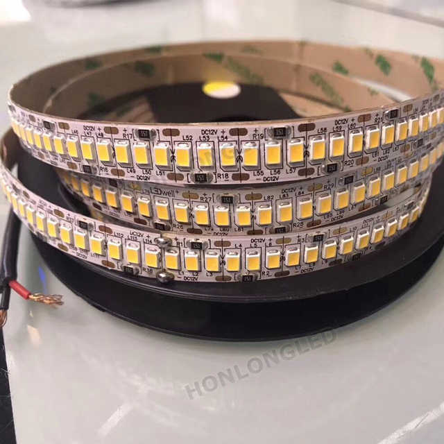 Super Bright 24V IP20 48W 2835 LED Strip 240 led Flexible light 5M/Reel showcase led