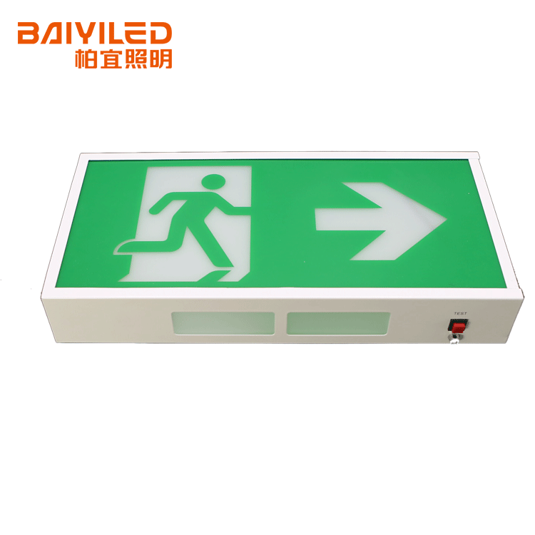 Saa Light Acrylic Fire 6W Ce Led Emergency Exit Sign