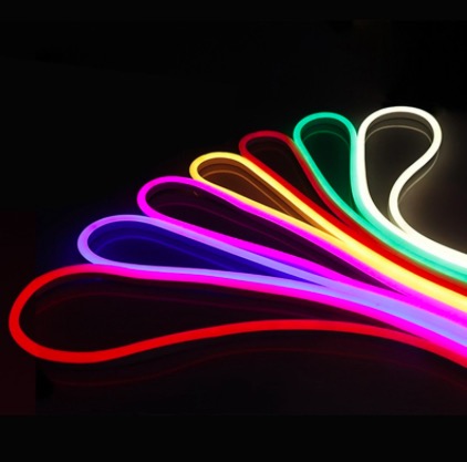 Outdoor Flexible 8x16mm rgb led neon flex 12v Rope Light ip67 waterproof