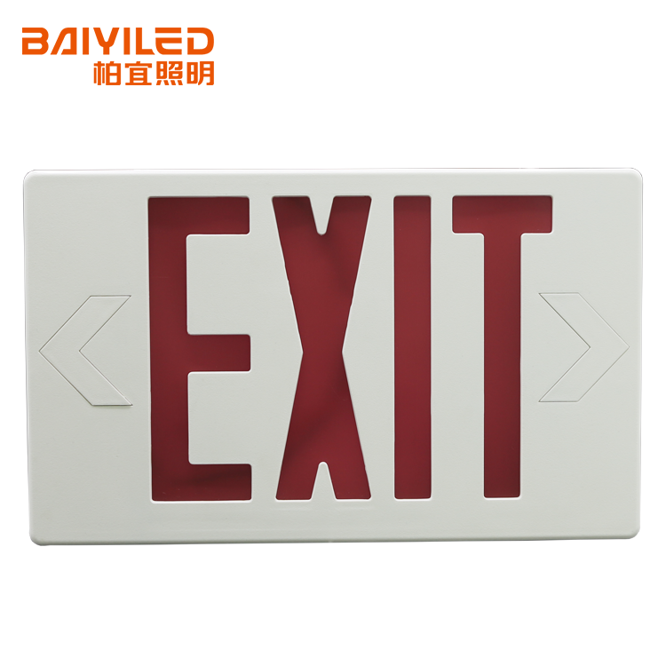 AC120/AC277V/60Hz/0.08A12PCS 5mM DIP 3.5W LED double sided led exit sign