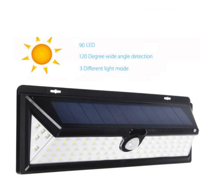 PV-SW107-AA led panel light wall mount outdoor solar light