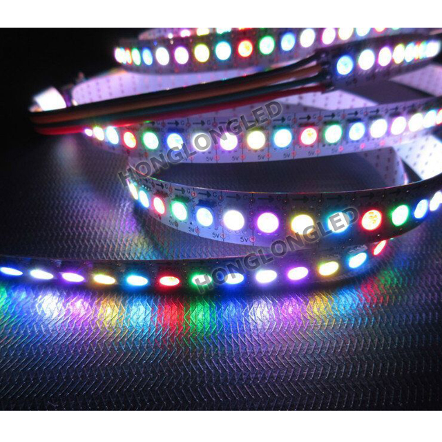 addressable led strip 144 LEDs/M WS 2812 WS2812 B led pcb strip Light 5V