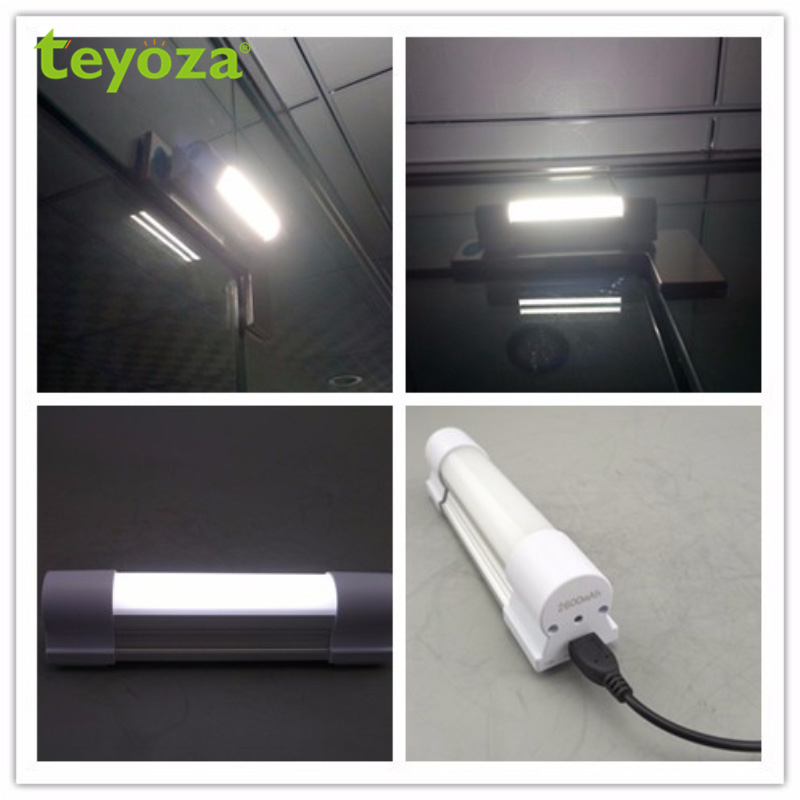 Rechargeable 4000mAH Lithium-ion battery 44 Powerful #2835 luminous chip Multi-purpose LED Lamp