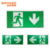 Light Red Rechargeable Battery Operated Ce Approved Green Exit Sign