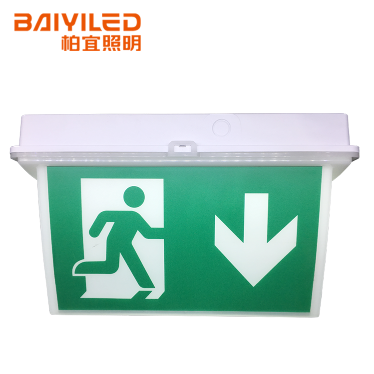 Combo Use Hanging Led Running Man Evacuation Ire Exit Sign