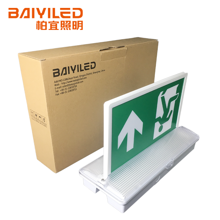 Ip65 Battery 3w Led Emergency Exit Light Requirement