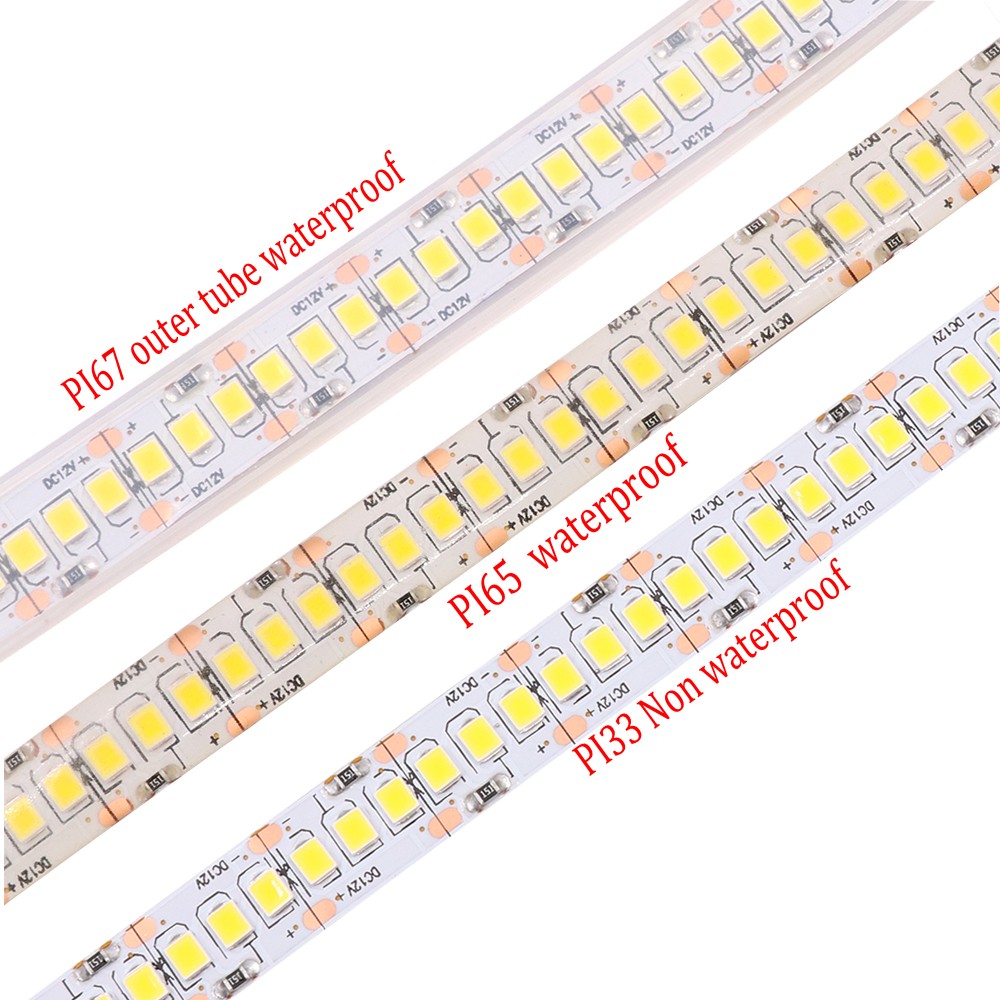 3 years warranty High lumen super bright output 240 leds/m smd 2835 60/120/240leds/m waterproof led strip light