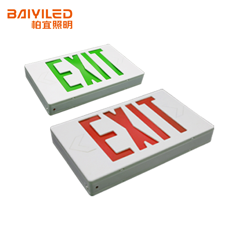 Factory high quality emergency escape lighting and exit signs