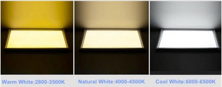 2017 high lumen flux large square 80w led panel light 600x600