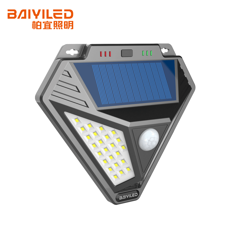 Wall Outdoor Mini Powered Led Solar Flood Light With Sensor