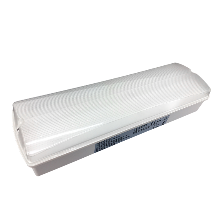 Ip65 Emergency 8W Fluorescent Lighting Fixture Led Ceiling Dimmable Bulkhead Light