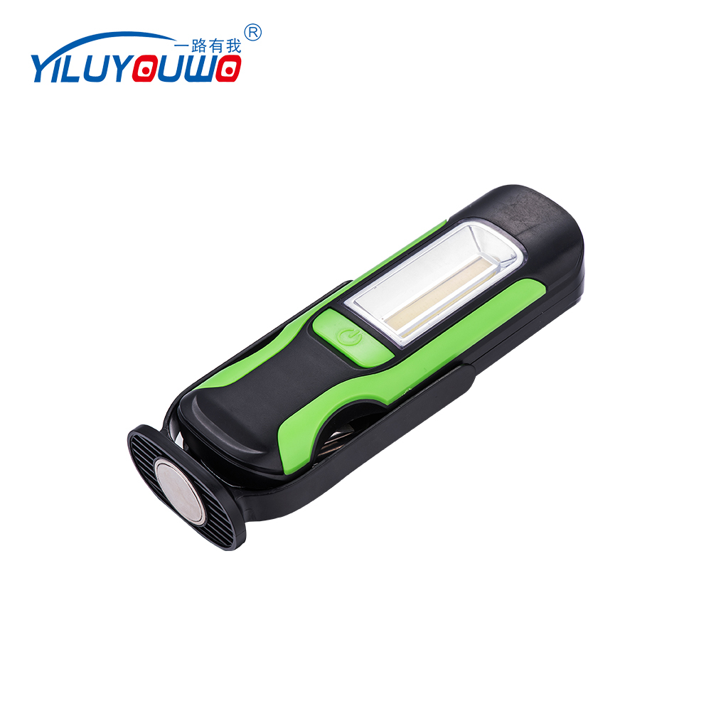 COB LED Flashlight Worklight With Red &White Light Color