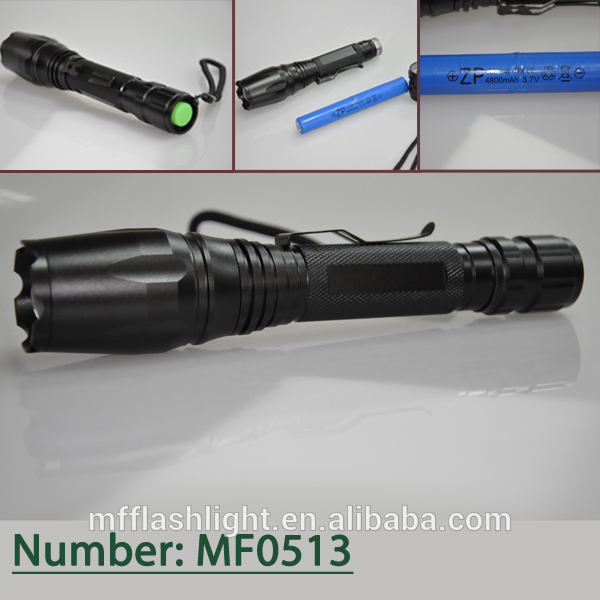 Best Police Self Defense Rechargeable led Torch Flashlight