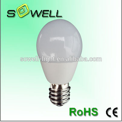 5W 7W E14 E27 2835 SMD Plastic+Aluminum CE RoHS indoor LED lighting lamps