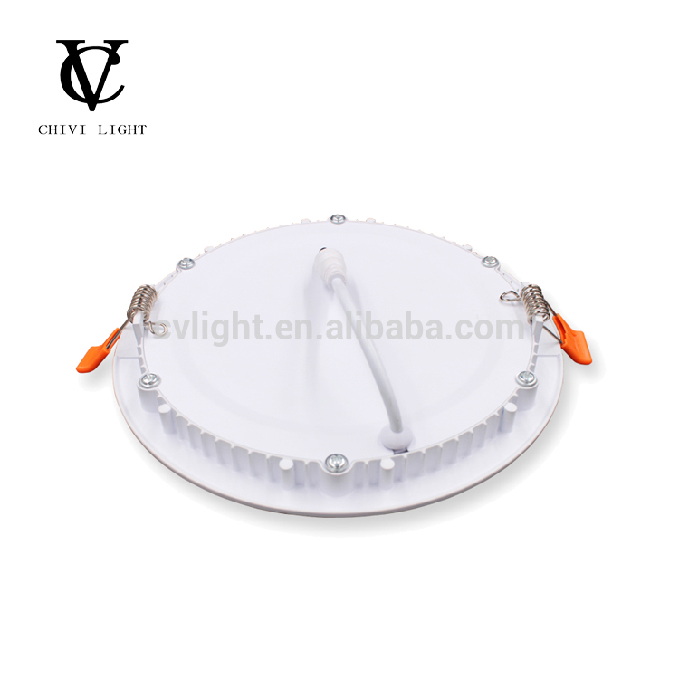 15Watt Ceiling Flat Round Parts For Ultra Slim Led Panel Light Housing Price